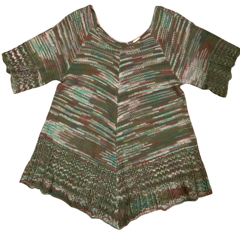 Source Unknown Multicolor Knit Sweater